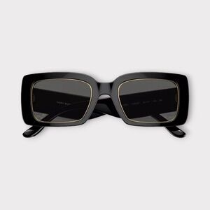 Tory Burch Black and Gold Sunglasses